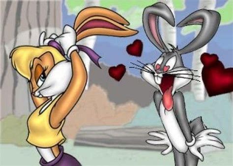 Bugs Bunny Crushing On Lola Bugs Bunny Cartoons Famous Cartoon