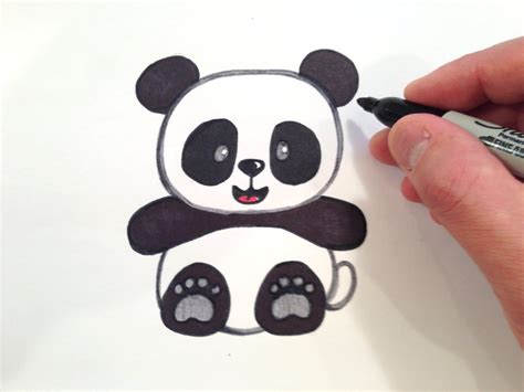 The Best Free Cute Panda Drawing Images Download From 34267 Free