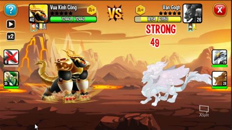 ️dragon Xanh And Vua Kinh Kong Cày Nát Team Bạn Khủng Long Bạo Chúa Mới
