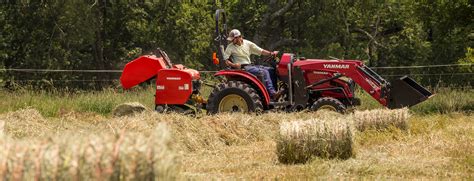 Hay Harvesting Hay Harvesting Equipment Yanmar Tractor