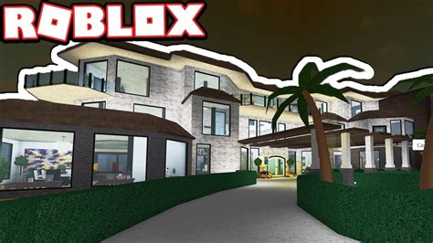 modern roblox mansion bloxburg
