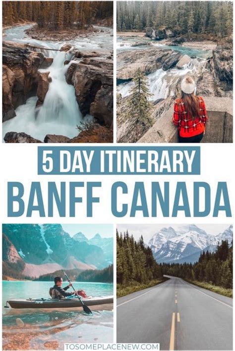 Banff Itinerary 5 Days For All Seasons In 2020 Canada Travel Banff