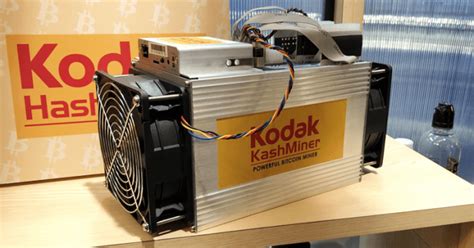 Bitcoin mining used to be a way of generating large amounts of bitcoin. This Kodak-Branded Bitcoin Mining Rig Has Failed