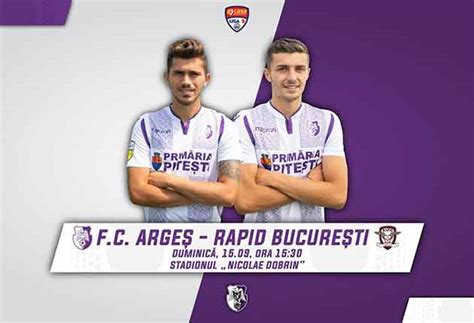 Jucatorul acesta nu ma mai intereseaza Mare meci la Pitești! FC Argeș joacă cu Rapid București ...