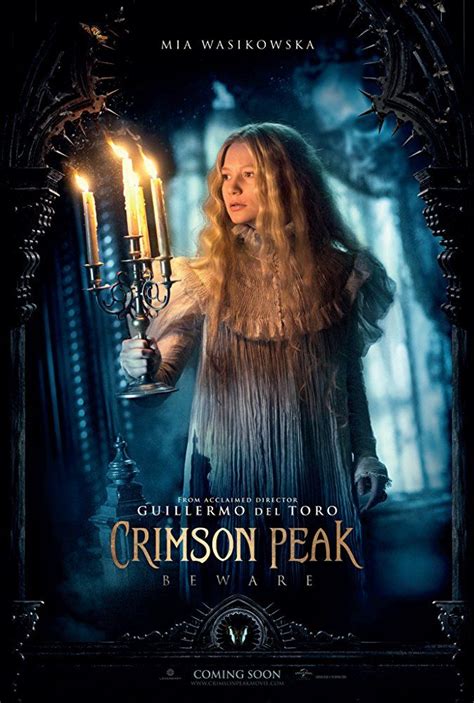 When her heart is stolen by a seductive stranger, a young woman is swept away to a house atop a mountain of the art design, the colors and every part of this movie is just visually stunning, simply wonderful to watch. Pin by lacadaisical on crimson peak | Crimson peak movie ...