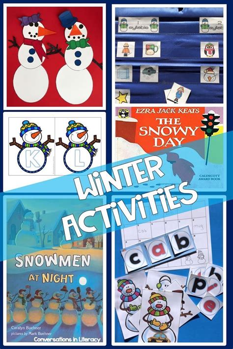 Winter Activities And Snowman Crafts So Many Ideas And So Much Fun