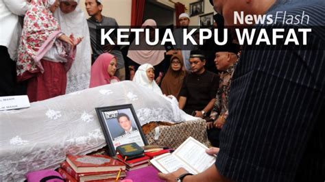 Newsflash Pelepasan Jenazah Husni Kamil Manik Dipimpin Ustad Yusuf Mansur Vidio