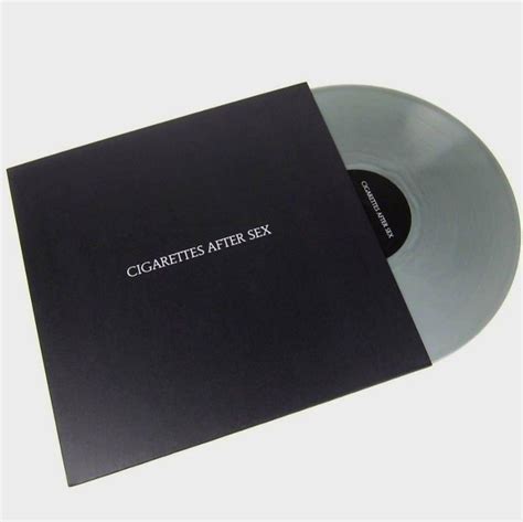 new lp cigarettes after sex cigarettes after sex limited edition grey vinyl hobbies