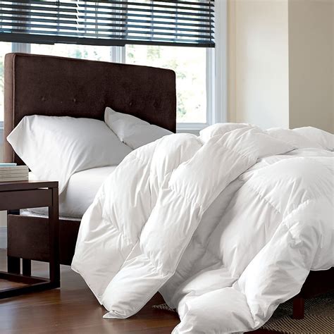 They come in both solid colors and patterns to match your room's decor. Goose Down Comforter White TWIN Size Bedding Luxurious ...