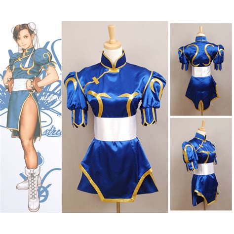 Street Fighter Chun Li Costume Halloween Costume Cosplayrr