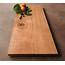 Rustic Maple Cutting Board W/Feet & Wood Butter