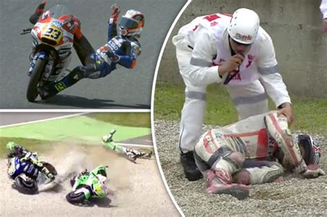 Motogp Watch Video Of Worst Italian Grand Prix Crashes Ahead Of