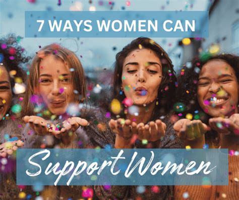 7 Ways Women Can Support Women