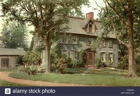 The Old Manse Home Of Nathaniel Hawthorne 1804 1864 An Old