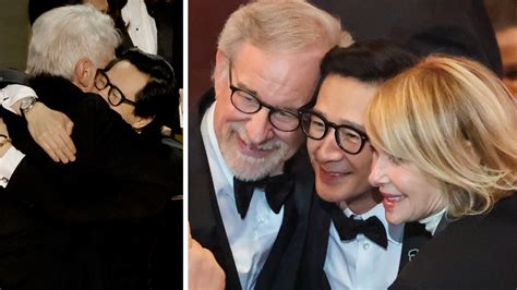 Ke Huy Quan On Reuniting With Steven Spielberg And Harrison Ford At The