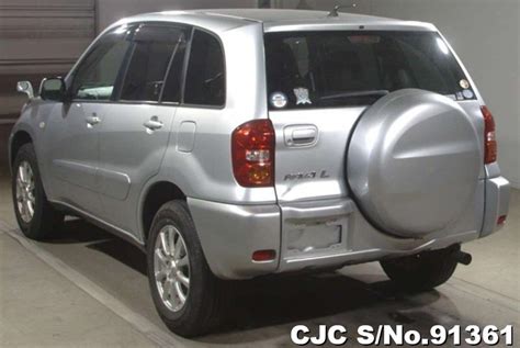 2005 Toyota Rav4 Silver For Sale Stock No 91361 Japanese Used Cars