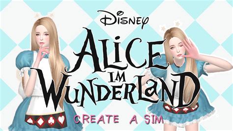 The Sims 4 Cas ♛ Alice In Onederland ♛ Youtube