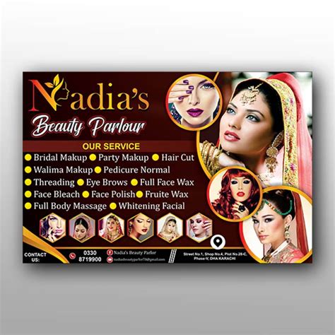 Beauty Parlor Flex Banner Design Psd And Cdr File Free Download