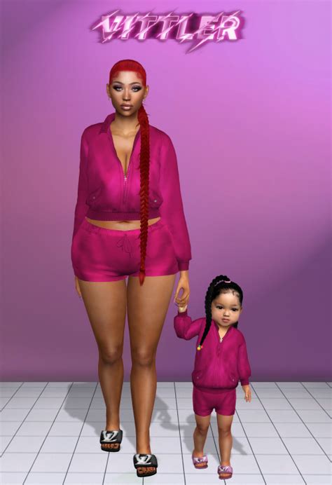 Mother Daughter Collection Sims 4new Collection Available 16 Pieces