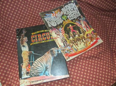 Vintage Circus Books Etsy Book Of Circus Vintage Circus Vintage