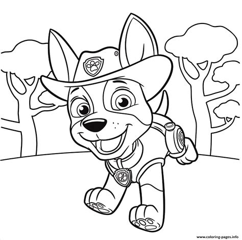 Paw Patrol Coloring Pages To Print At Free Printable
