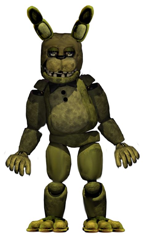 Unwithered Springtrap (Spring-Bonnie Full Body) by ...