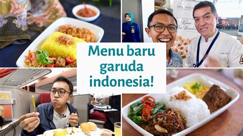 New Garuda Indonesia Inflight Meal Signature Dish Of Indonesia Youtube