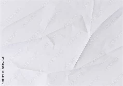 ภาพประกอบสต็อก White Paper Texture Wrinkle Effect On Transparent