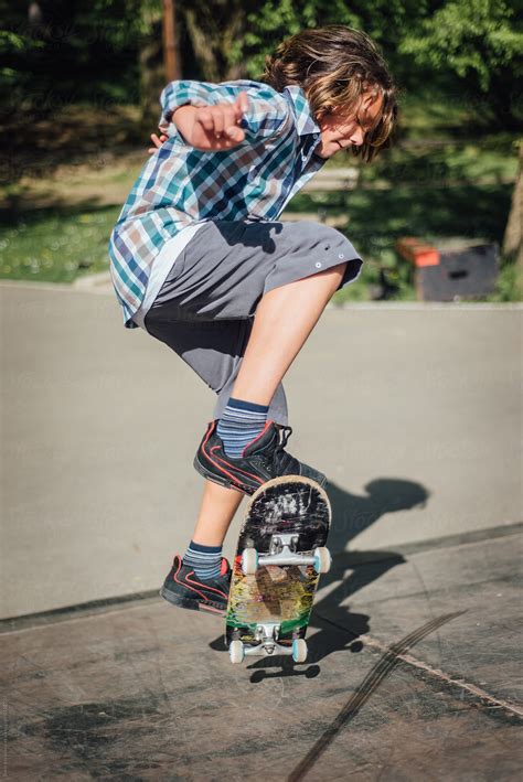 Babe Riding A Skateboard By Stocksy Contributor Boris Jovanovic Stocksy