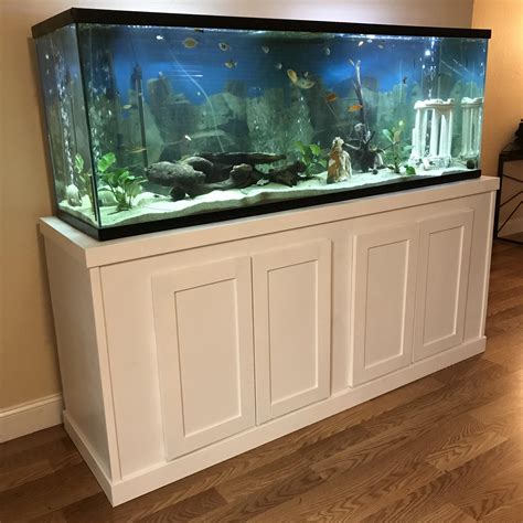 Built A Fish Stand For My 125 Gallon Tank All From Scratch Final
