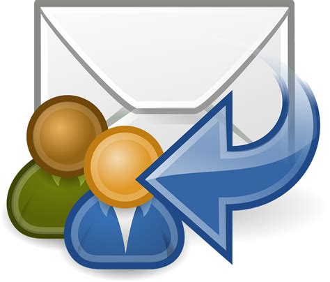 Free Vector Graphic Reply All E Mail Email Letter