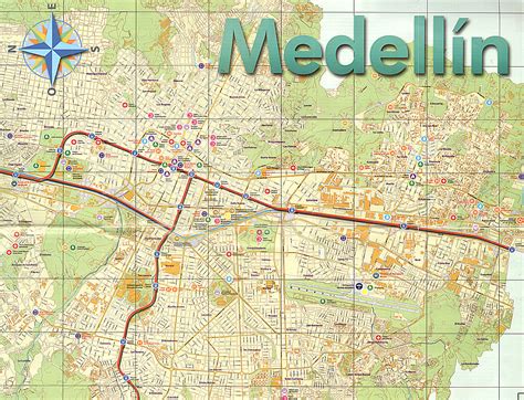Mapa De Medellin