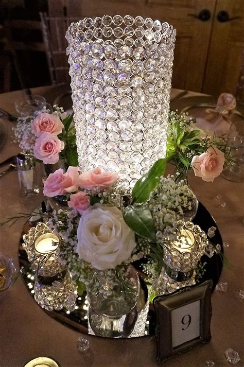 From golf wedding favors to wedding fan favors, your guests will be delighted to go home with a special wedding favor. Diamond Cylinder Wedding Centerpiece | Wedding ...