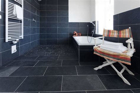 Slate Bathroom Tile Pros And Cons Everything Bathroom