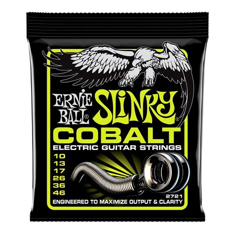 Ernie Ball Regular Slinky 2721 Cobalt Guitar Strings 10 46 Gear4music
