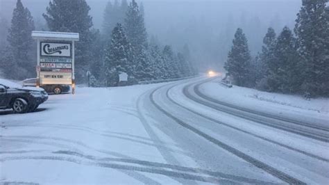 Heavy Snow Leaves Thousands In Shaver Lake Area