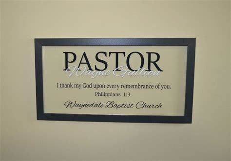 Pastor appreciation quotes appreciation cards gifts for pastors pastors wife pastor. Pastor Gift Ideas Pastor Appreciation Wall Decor ...