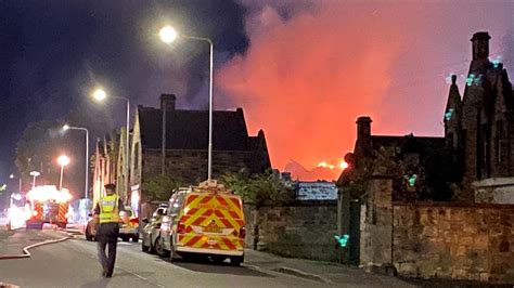 Teenage Boy Charged After Huge Blaze Sees Fife School Go Up In Flames