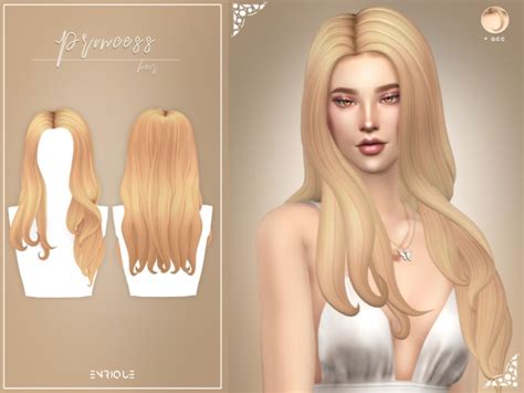 Princess Hairstyle At Enriques4 Sims 4 Updates