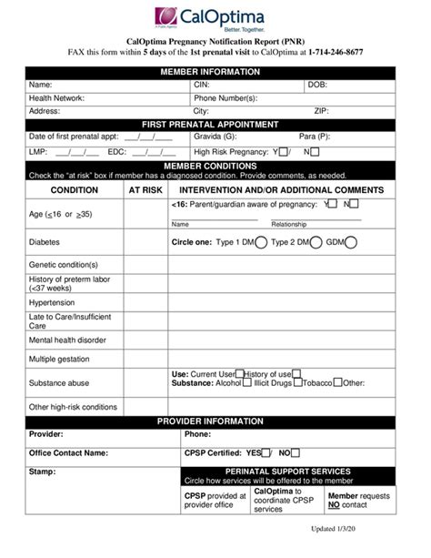 Fill Free Fillable Caloptima Pdf Forms