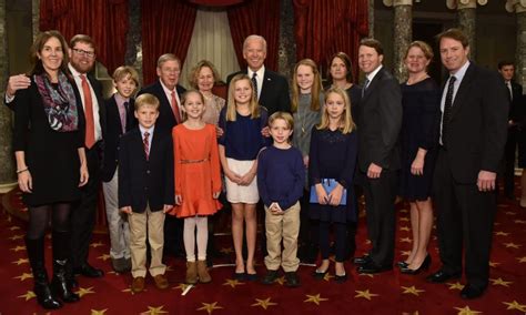 Biden also recently wrote a children's book about her husband's childhood, joey: File:The Isakson family with Vice President Joe Biden.jpg ...
