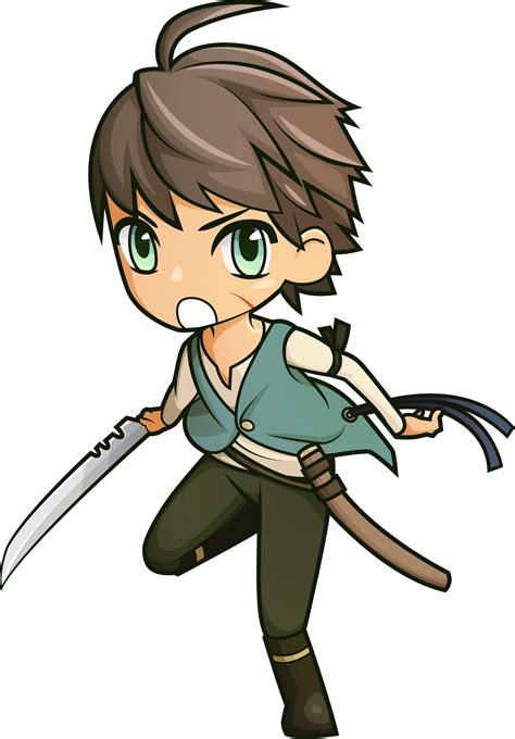 Are you searching for anime boy png images or vector? File:Anime boy sword.png - Wikimedia Commons