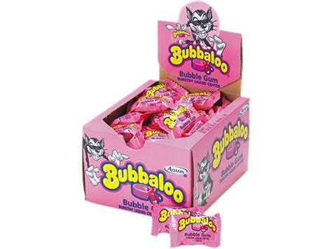 Bubbaloo 91627 Bubble Gum Wliquid Center Individually Wrapped Pieces