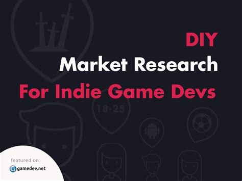 a guide to diy market research for indie game devs