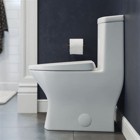 The Sublime Ii One Piece Compact Toilet Offers A Sleek Eye Appealing