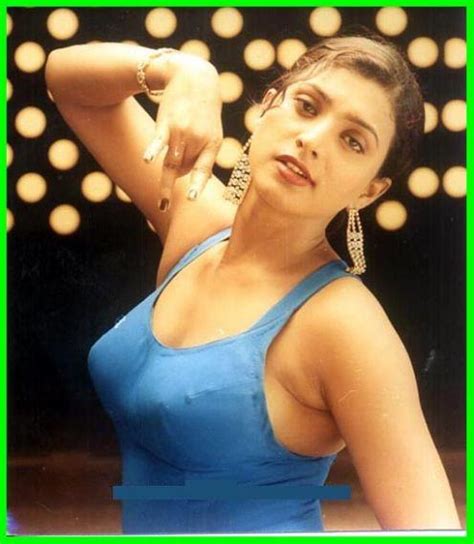 Actress Roja Selvamani Very Hot And Sexy In Blue Saree Veethi