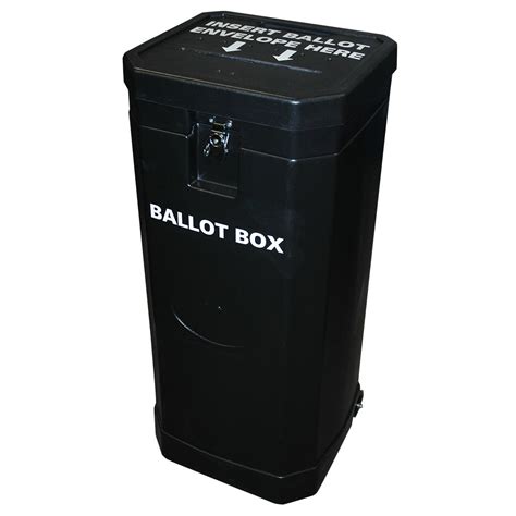Large Rolling Ballot Box Electionsource