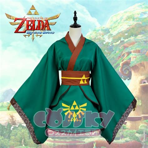 the legend of zelda link female uniforms cosplay costume free shipping in dresses from women s