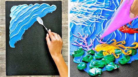 2 Fun Painting Ideas To Make Art At Home