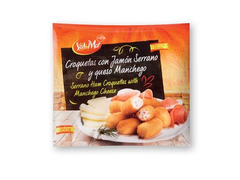 sol and mar serrano ham croquettes with manchego cheese lidl — ireland specials archive